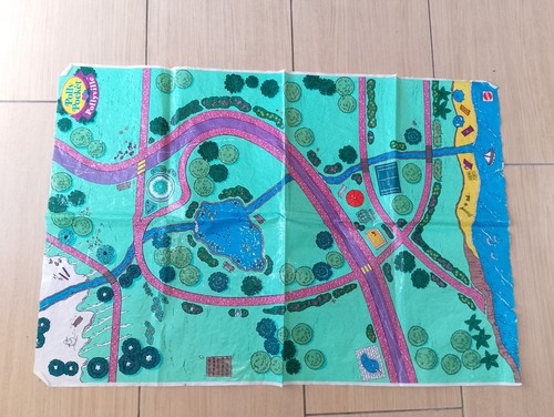Polly pocket ancien - tapis, de